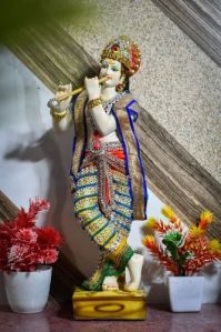 Polyresin Krishna Standing Statue