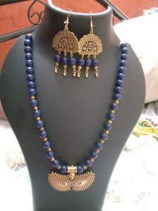 Glass Beads Necklace Set