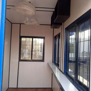 Portable Steel Security Guard Cabin
