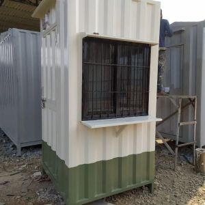 Portable Steel Security Guard Cabin