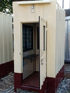 Modular Portable Security Cabin