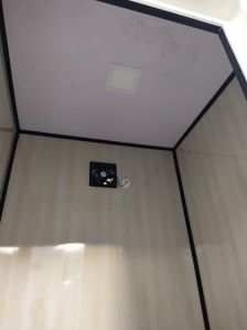 Steel Portable Toilet Cabin