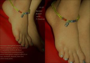 Peridot Anklet