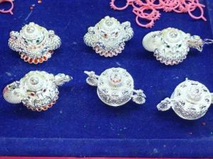 Silver Sindoor Box