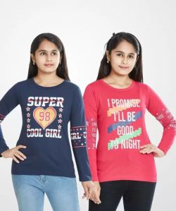 Girls Full Sleeve T-Shirts