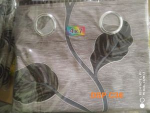 Printed Knitted Curtain