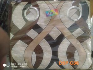 Printed Knitted Curtain