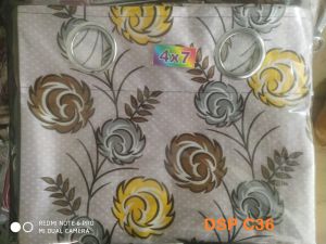 Printed Knitted Curtain