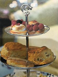 Nickel Plated Cake Stand