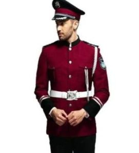 Maroon Army Band Uniform