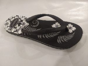 Rose-3 Ladies Rubber Slipper