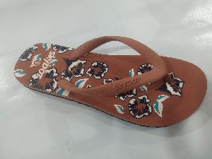 Rose-9 Ladies Rubber Slipper