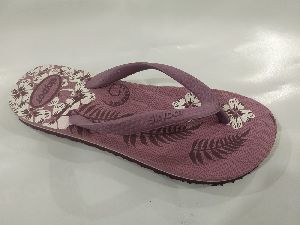 Rose-3 Ladies Rubber Slipper