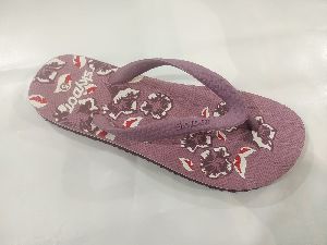 Rose-9 Ladies Rubber Slipper