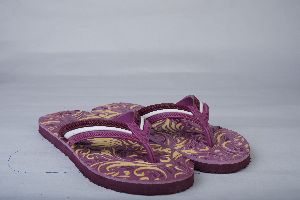 Gold-02 Ladies Rubber Slipper