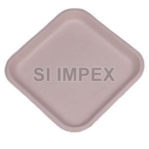 7 Inch Square Biodegradable Plastic Plate