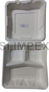 9 x 9 Inch 3CP Clamshell Box