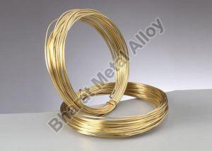 brass flat wire