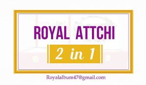 2in1 Royal Atechi Wedding Photo Album