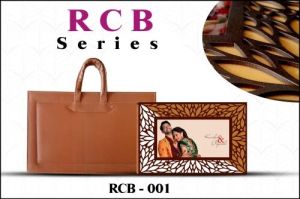 RCB Series Rexine Wedding Photo Album with Cover