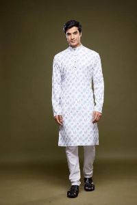 White Blossom Kurta