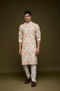 TIMELESS CLASSIC SPATIAL PATTERN KURTA