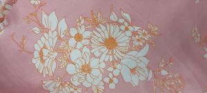 Floral Satin Fabric