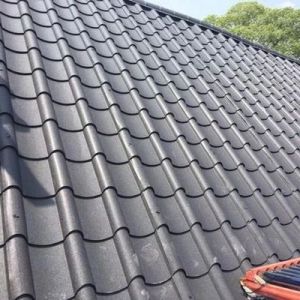 Grey UPVC Spanish Tile Roofing Sheet