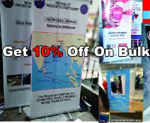 Roll up Standee Services in Noida Delhi NCR