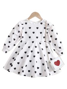 jb 35 black heart girls dress