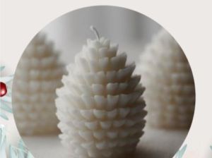 Pine Cone Shape Candle