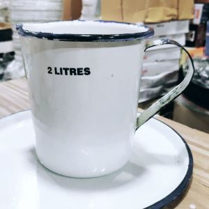 enamel mug