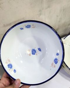 ENAMEL service Bowl