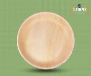 10 Inch Round Areca Palm Leaf Plate