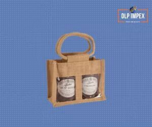 10gm Jute Wine Bag