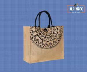 Loop Handle Jute Shopping Bag