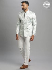 white Jodhpuri suit