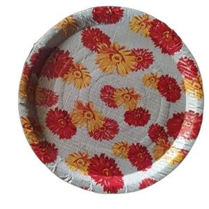 Printed Round Paper Plate