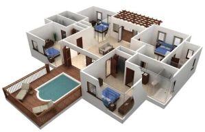 2D & 3D Design Layout  Interior Designing Consultancy Service