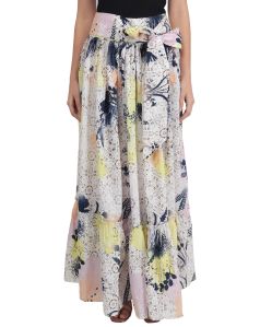Women Regular Fit Floral Printed Polyester Skirt