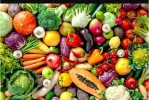 Organic inorganic Fresh fruit and vegetables