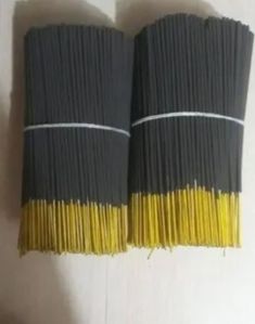 8 Inch Black Raw Agarbatti