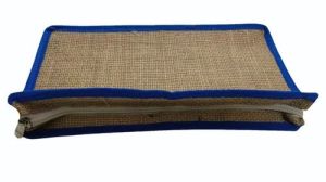 Blue Jute File Folder