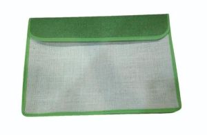 Rectangular Office Jute File Folder