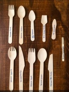 wooden cutlery