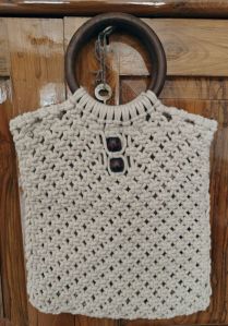 Handmade macrame bags