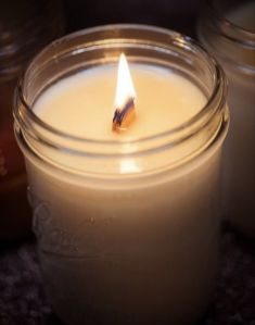 1 soy wax jar candle