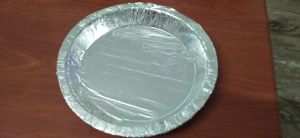 areca leaf plate with aluminium foil coating