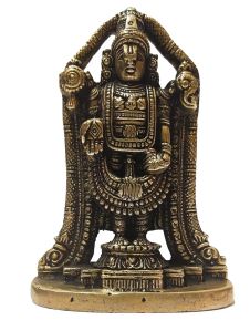 12 cm idol of lord balaji incarnation of lord vishnu
