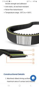 8M28PK 1760 POWER TRANSMISSION BELT